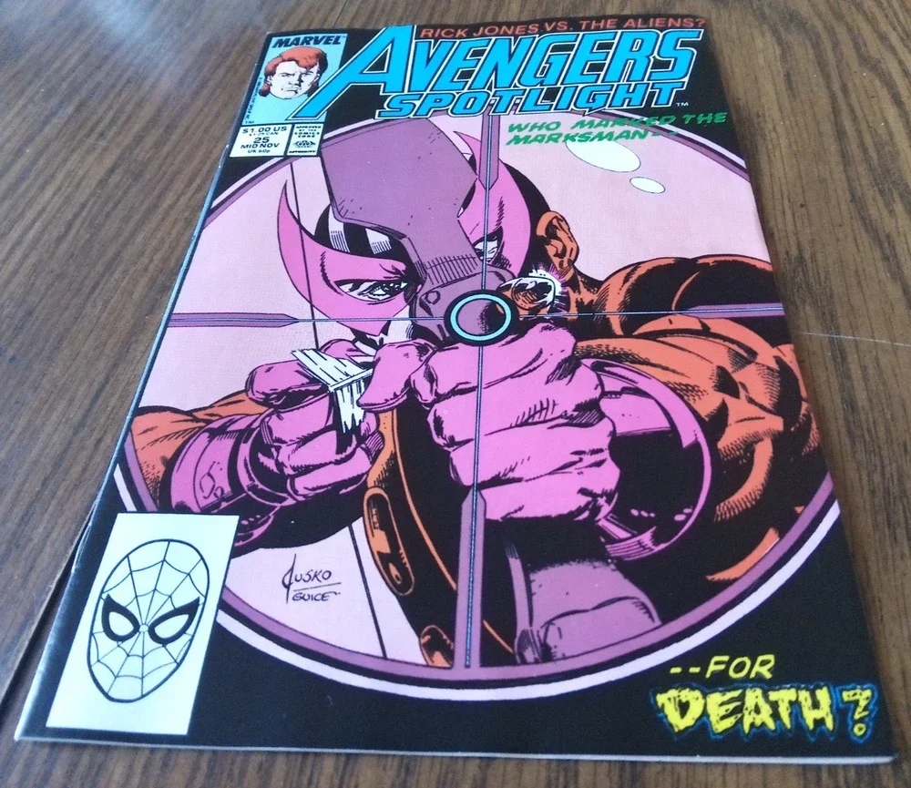 Avengers Spotlight #25 Mid November 1989 Marvel Comics